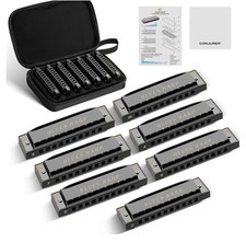 Conjurer 7 Piece Harmonica Set