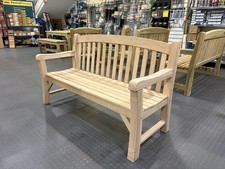 French Oak Beam Garden Bench