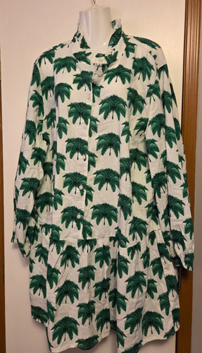 Ladies dress palm - h&m, trees