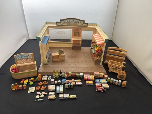 Sylvanian families supermarket - families,