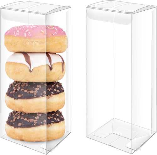 Clear plastic gift boxes - clear,