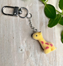 Cute little giraffe keychain