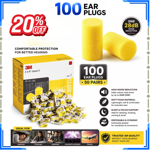 100 ear classic foam - foam,