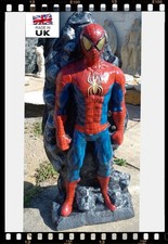  Spider-Man Statue  Cement Concrete Garden/Man Cave Shop Prop 