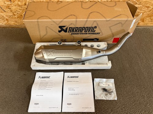 Akrapovic exhaust exhaust