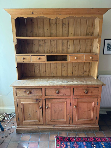 Handmade pine dresser - handmade,