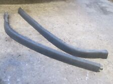 2004 VAUXHALL CORSA C PAIR FACELIFT LEFT RIGHT LOWER RUBBER FRONT BUMPER TRIMS