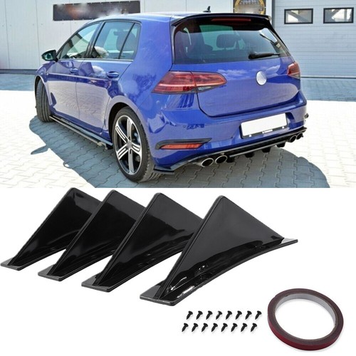 Car rear bumper - car, diffuser