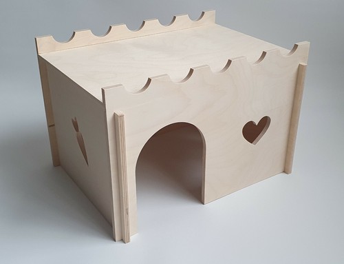 Rabbit plywood large - rabbit, wooden