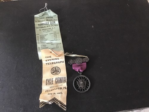 1896 bicycle bike race - bicycle, pin
