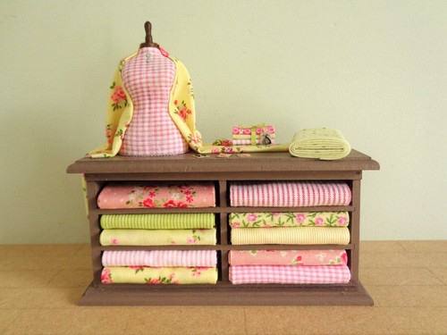 Miniature haberdashery fabric - miniature,