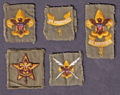 Used bsa uniform patches - bsa,