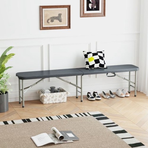 Portable folding bench 6ft - bench, set
