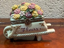 Porcelain Trinket Box Hand