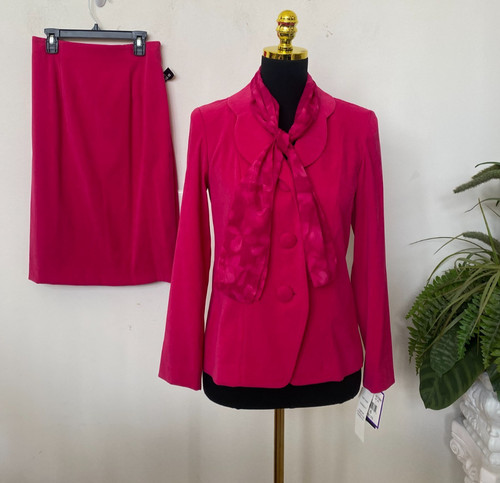 Nwt leslie fay women pink - women's,