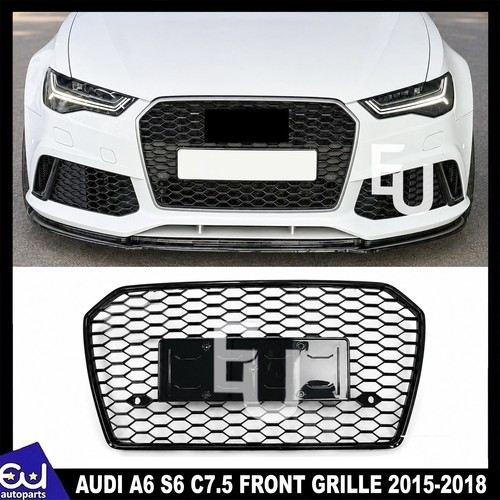Rs6 look front honeycomb grill - look,