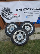 15" GENUINE BMW E30 BBS ALLOY WHEELS 7J 1179066