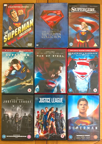 Superman complete dvd movie - superman,