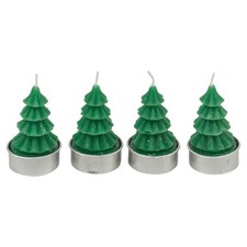 Christmas Tree Shaped Candles