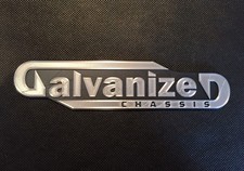 Galvanised Chassis Badge