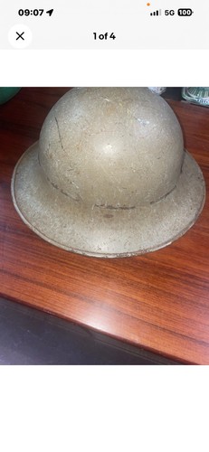 Ww2 military helmet - with, liner