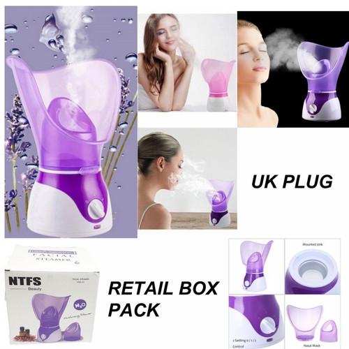 Purple facial steamer spa - purple,