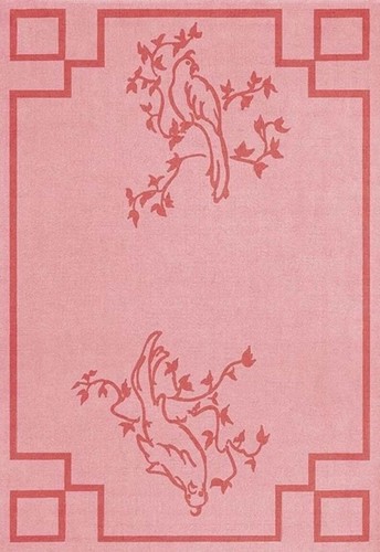 Hand tufted chinoiserie - tufted, rug