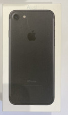 iPhone 7 Box Black 32GB with welcome card and apple logo sticker & power cable