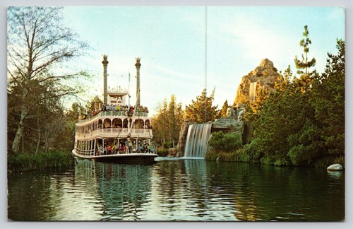 Postcard mark twain rivers - postcard, of