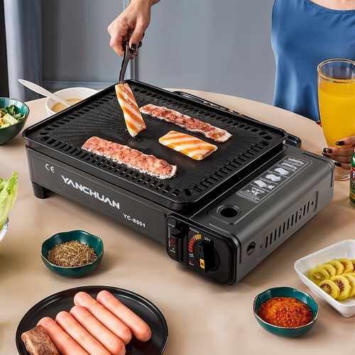 Portable bbq grill - bbq, butane
