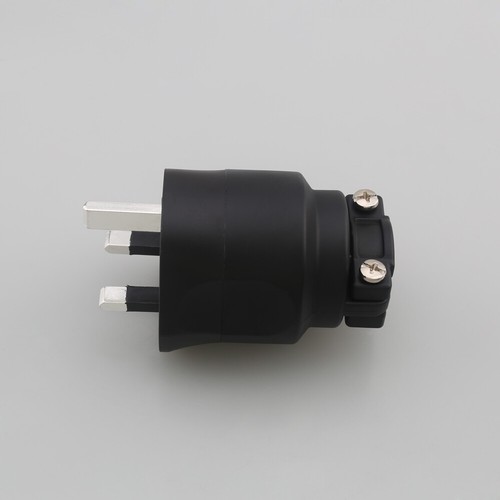 Power plug silver plated - uk,