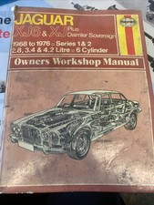 JAGUAR XJ6 DAIMLER SOVEREIGN S1 S2 SALOON & COUPE 1968-76 OWNERS WORKSHOP MANUAL
