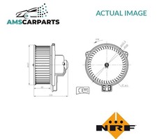 INTERIOR BLOWER FAN MOTOR LHD