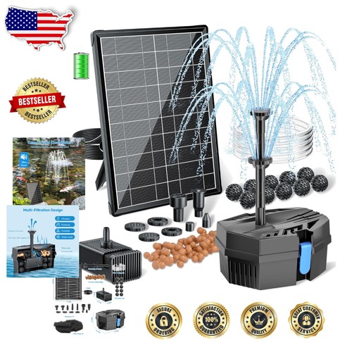 Durable solar fountain - durable,