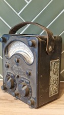 UNIVERSAL AVOMETER MODEL 8 VINTAGE COLLECTABLE ELECTRICAL TEST METER
