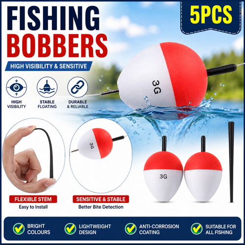 Pcs size fishing floats - 8,