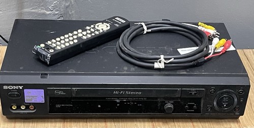 Sony video cassette recorder - cassette,