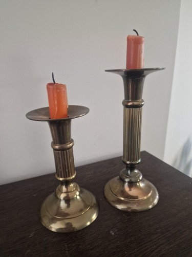 Antique matching pair brass - matching,