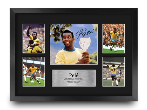 Pele signed brazil pre - brazil,