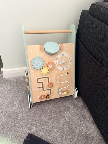 Wooden baby walker - baby, little