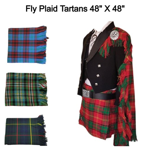 Scottish kilt fly plaid - kilt,