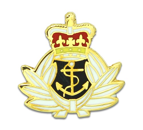 Royal navy lapel badge - royal,
