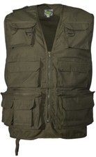 Dallaswear Multi Pocket Fishing Vest | Utility Waistcoat (Availabl in 4 colours)