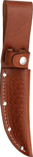 Brown leather sheath for - brown,