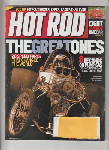 Hot rod magazine nov 2004 - hot, nov.
