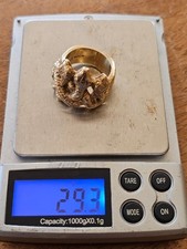 Heavy 9ct 29g Gold Three