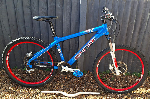 Ghost comp 26in mtb - 4x, frame