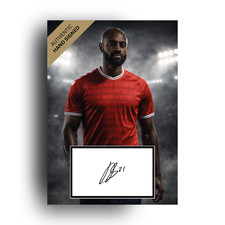 Hiram Boateng Hand Signed