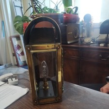 19th century brass ships oil - 19th,