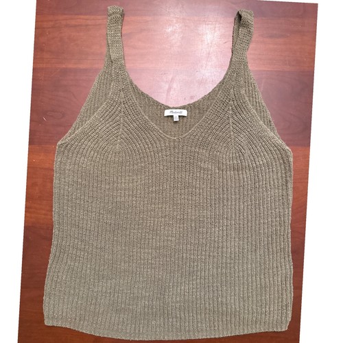 Madewell sweater tank knit